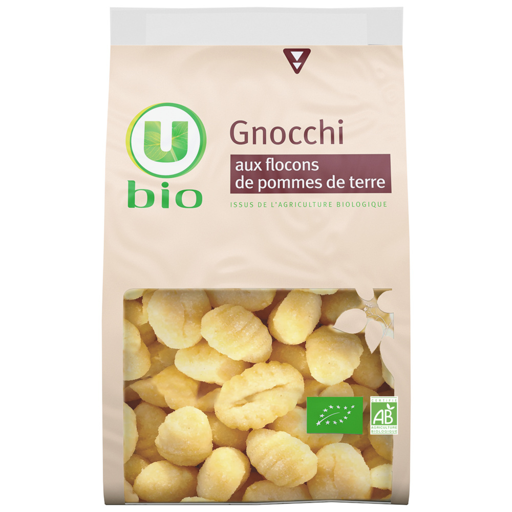 Organic U potato gnocchi