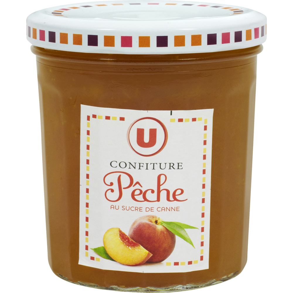 Confiture de pêche U