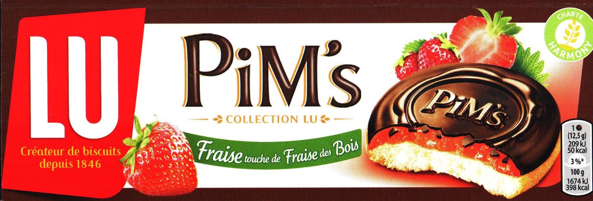 Pim's touche de Fraise des Bois Lu