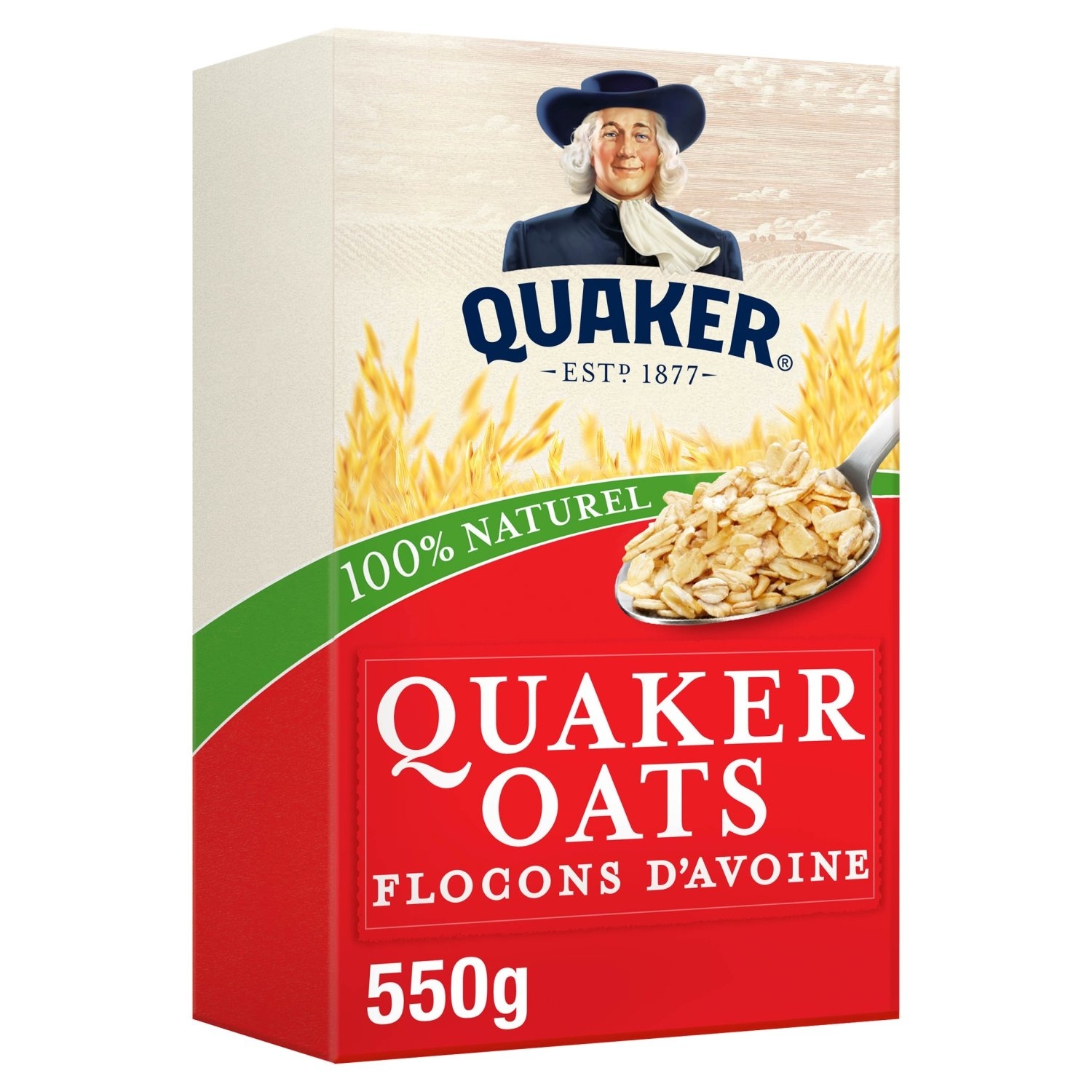 Quaker whole grain oats