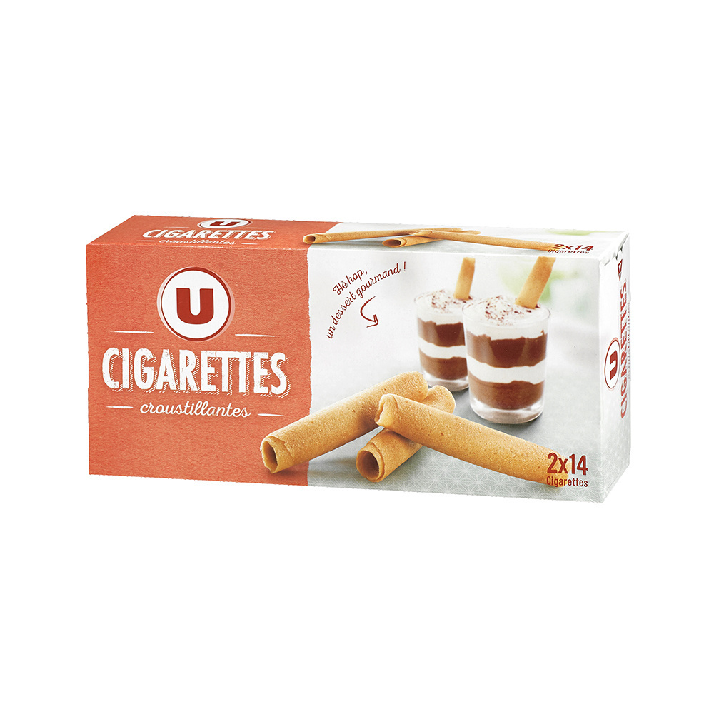 Biscuits cigarettes U