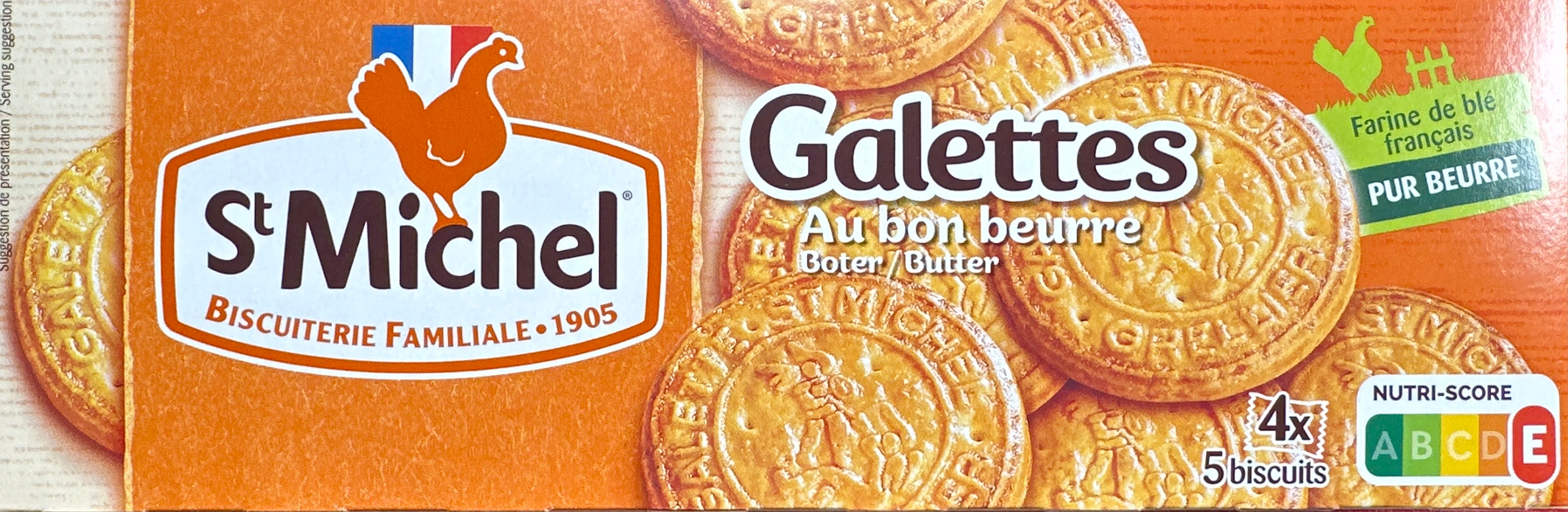 Galettes Saint michel au beurre
