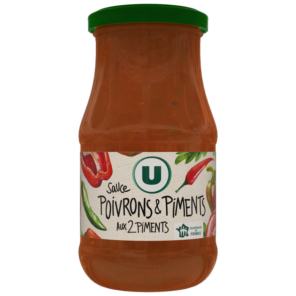 Tomato sauce with peppers and chillies U
