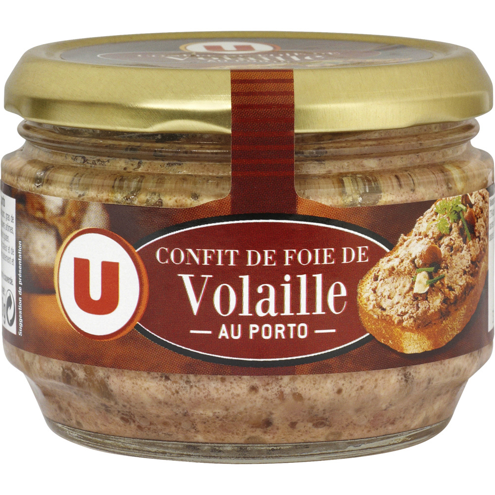 Confit de foie de volaille au porto U