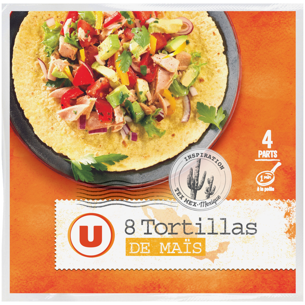 Soft corn tortillas U