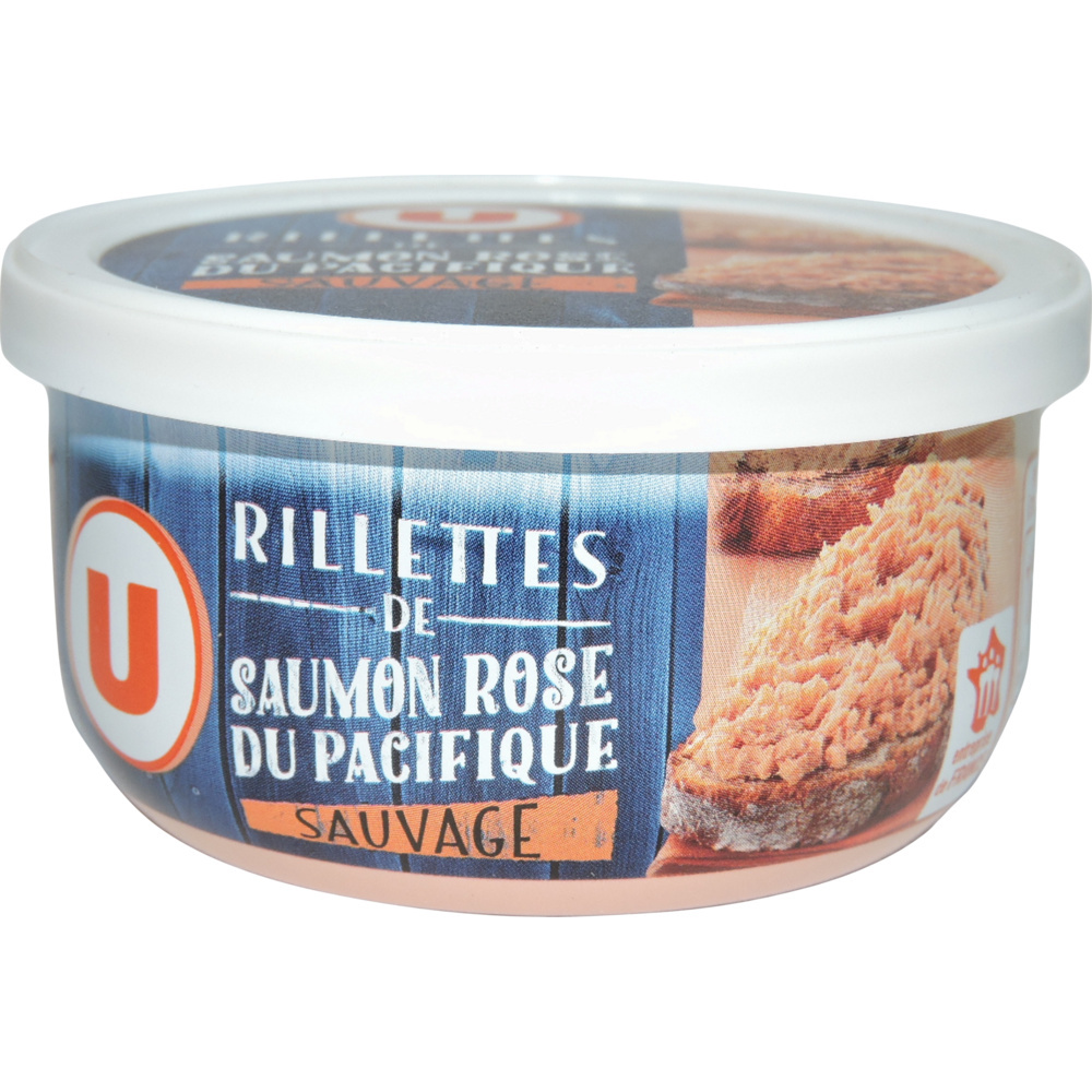 Rillettes de saumon rose du pacifique U 