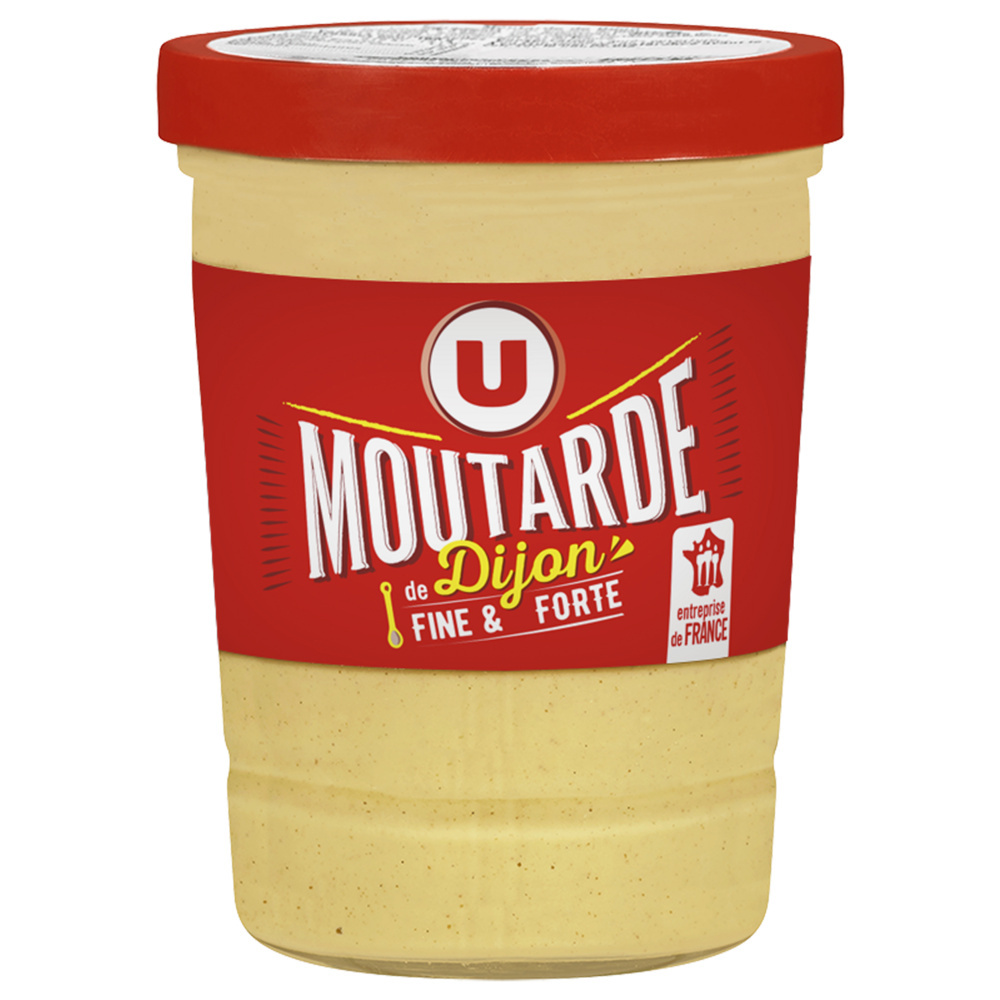 Fine and strong Dijon mustard U