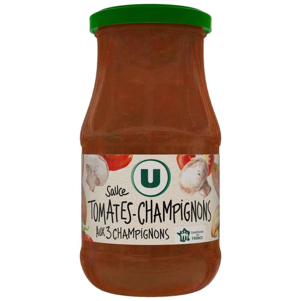 Tomato and mushroom sauce U