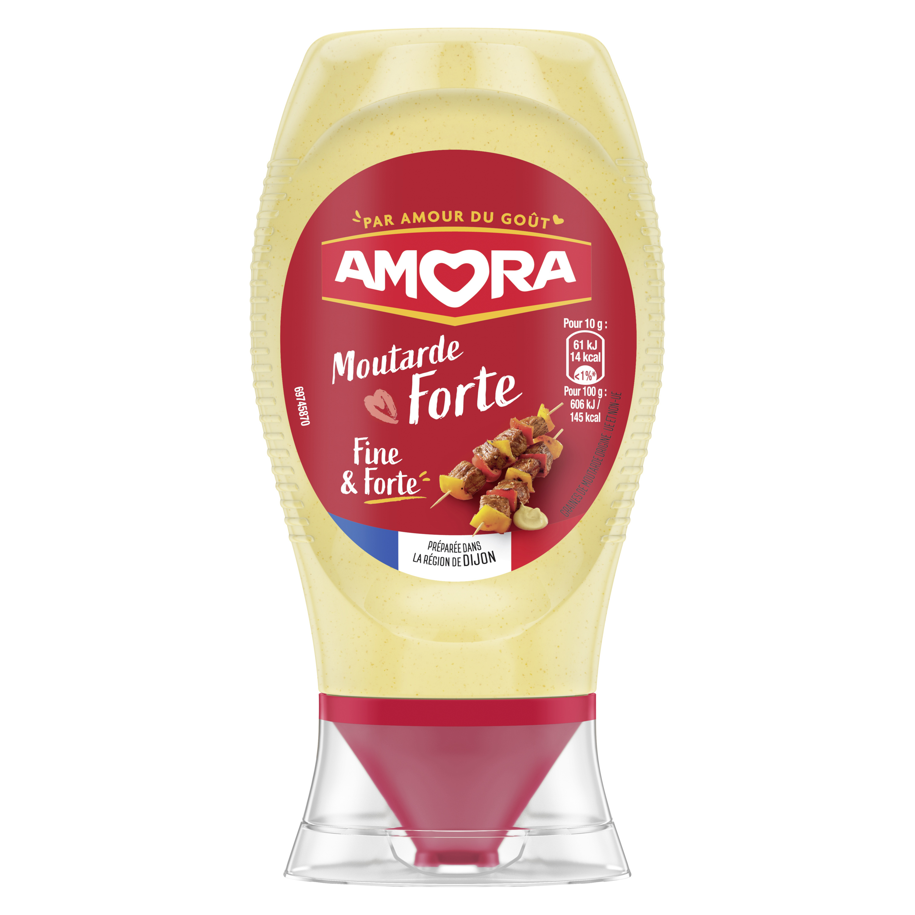 Fine & Strong Mustard Amora Flexible Bottle