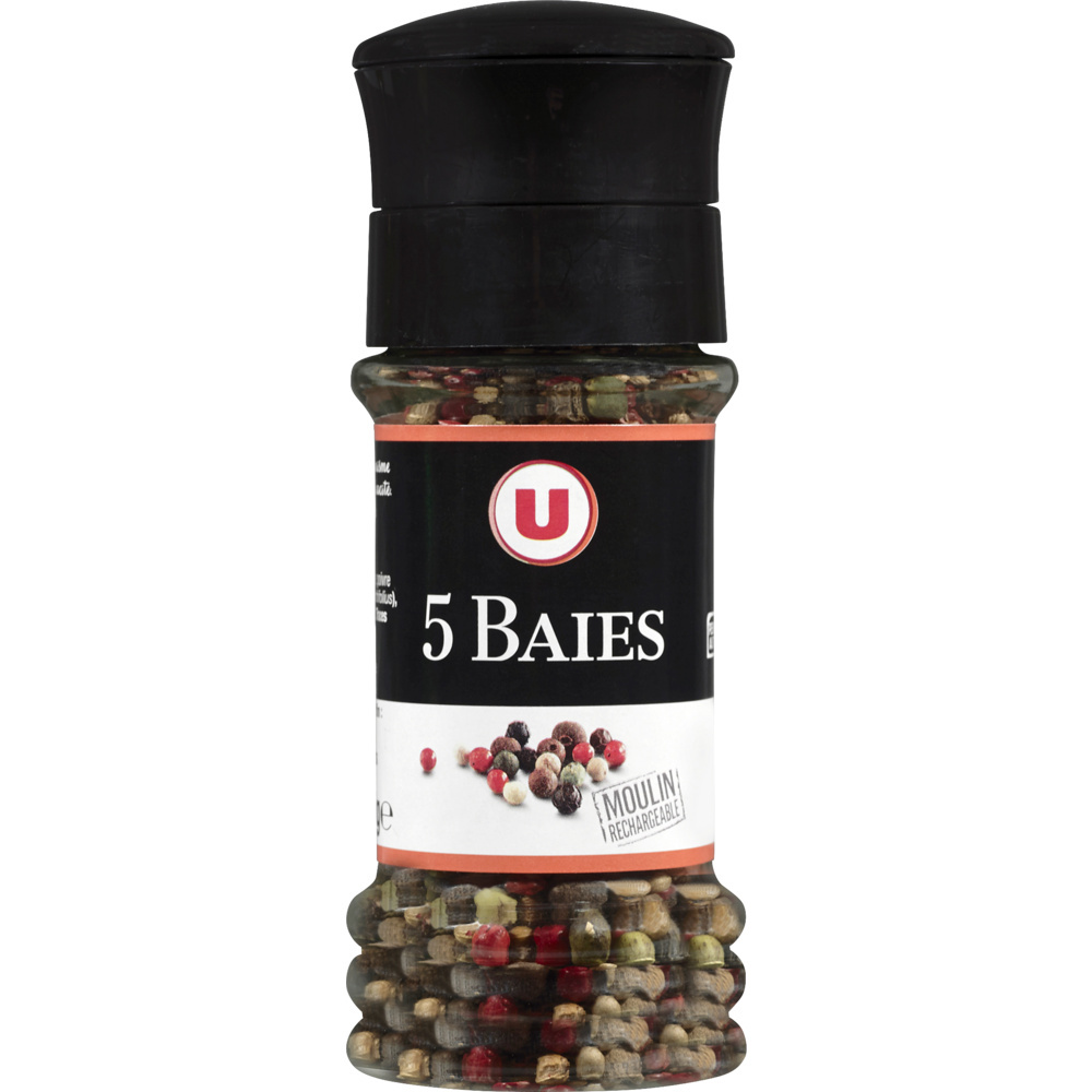 5-berry refillable mill U