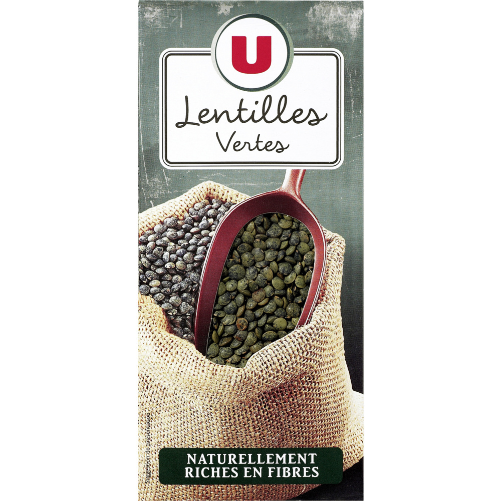 Lentilles vertes U