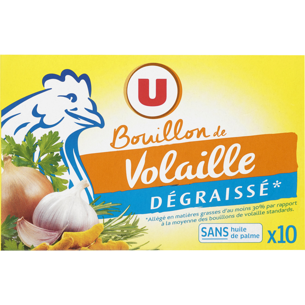 Fat-free chicken broth U