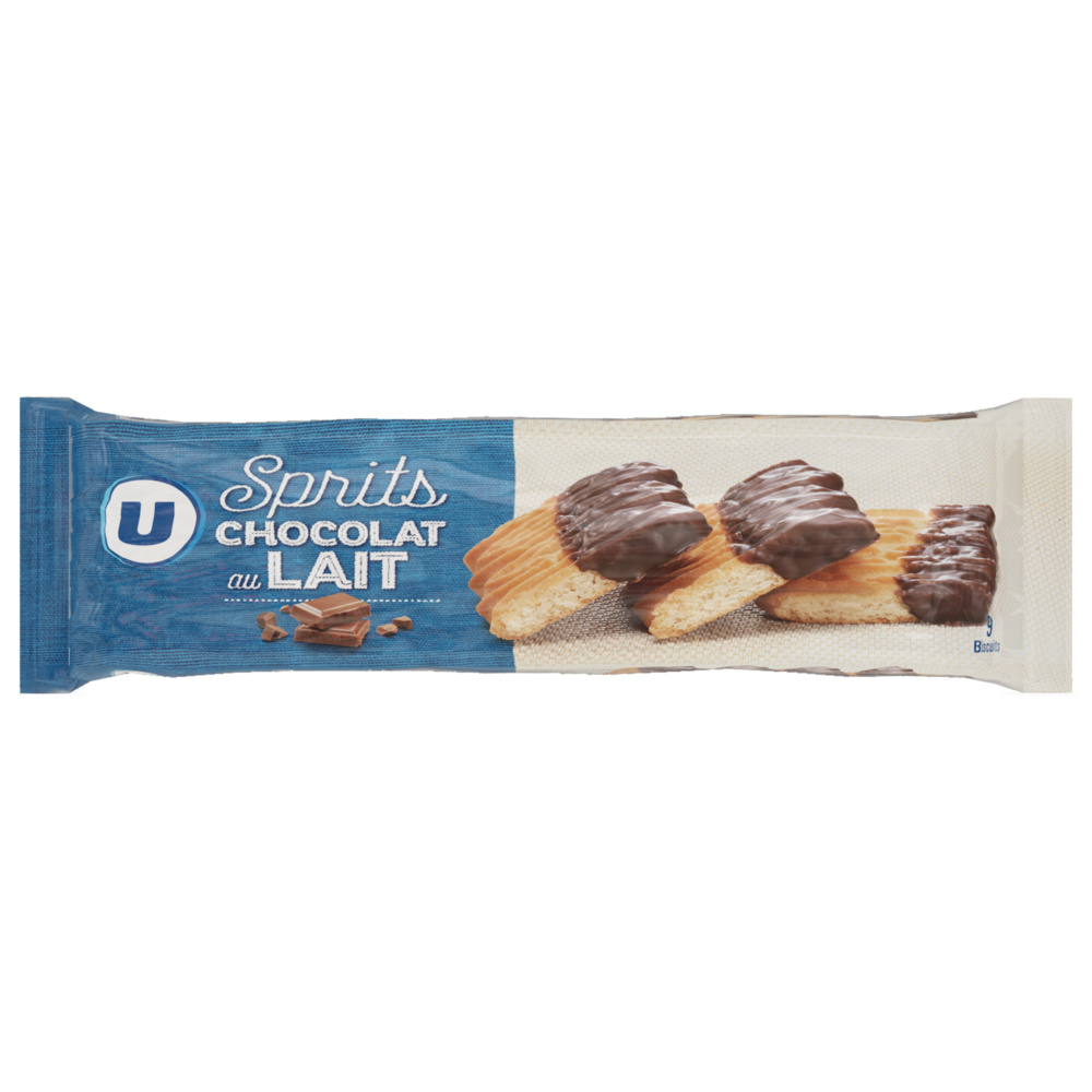 Sprits au chocolat au lait U 