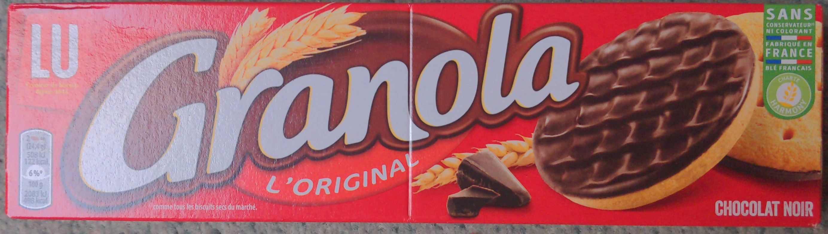 Granola Lu Chocolat Noir