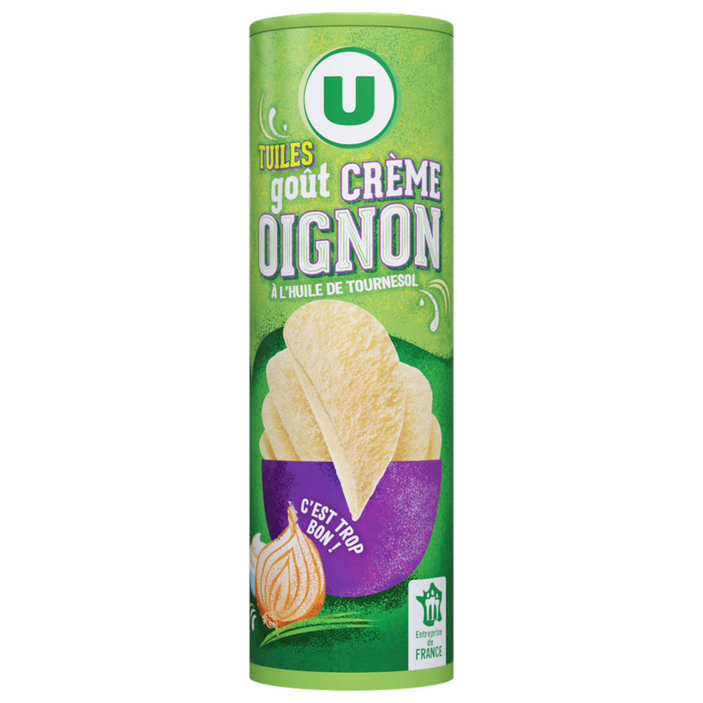 Tiles with cream and onion flavour U