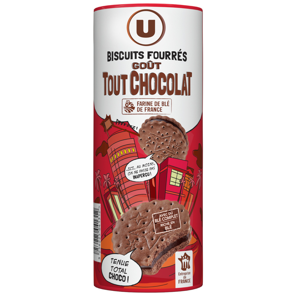 Fourrés goût tout chocolat U