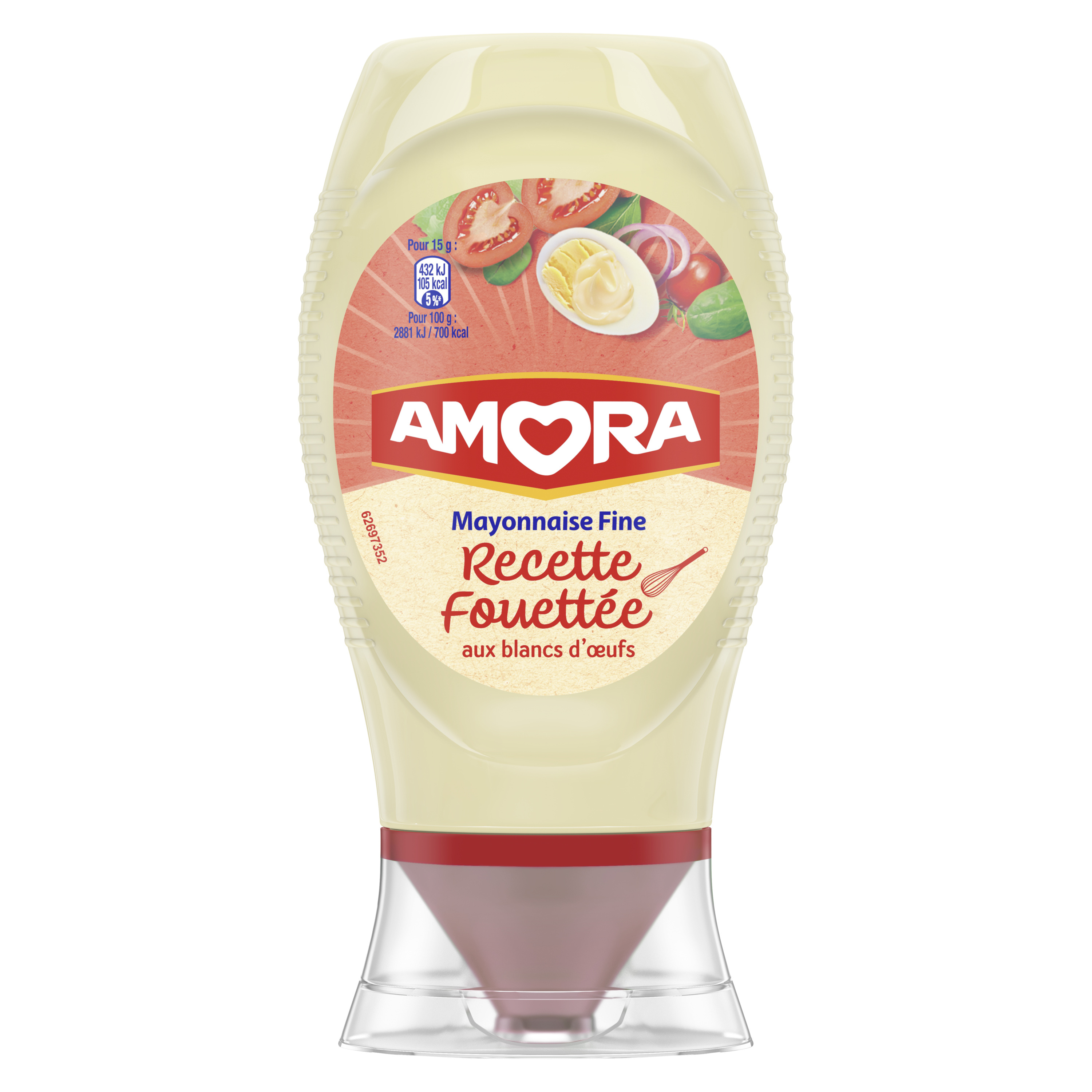 Amora Mayonnaise Whipped Recipe Flexible Bottle 230g