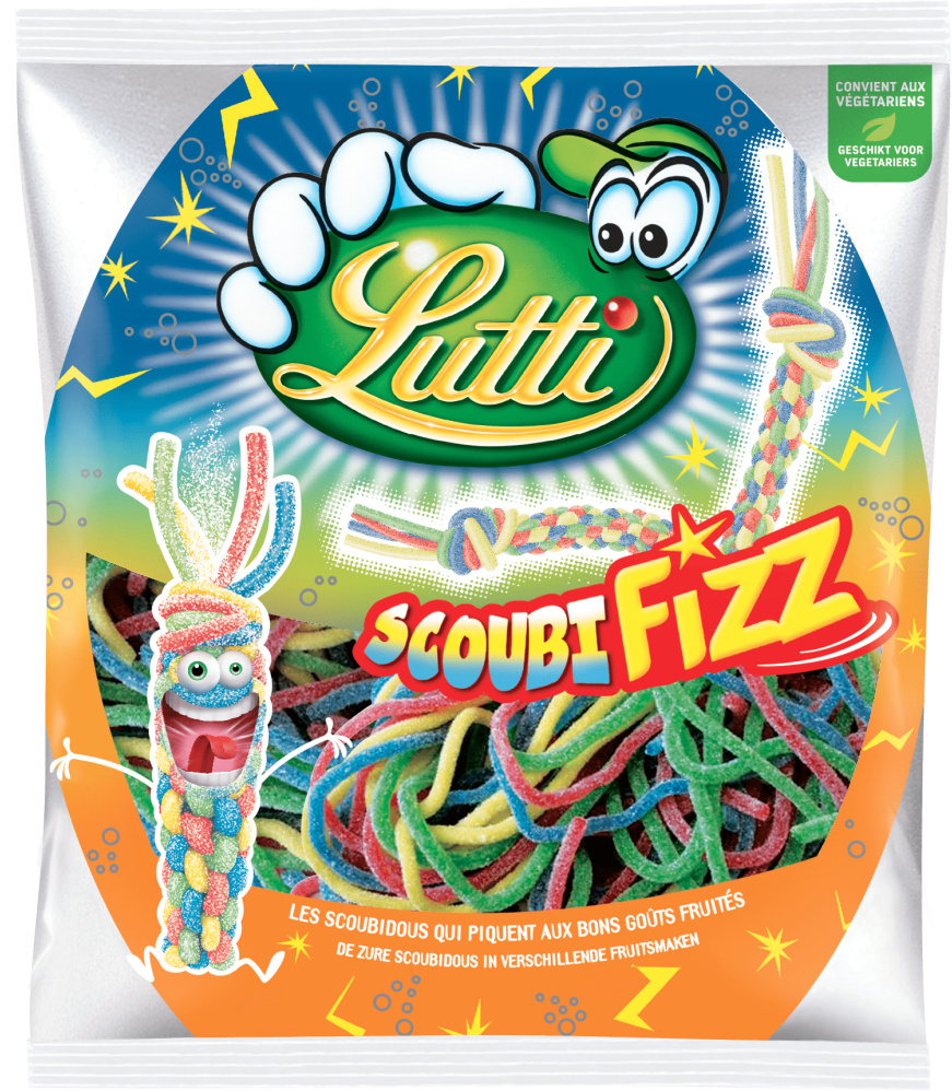 Scoubifizz bonbons Lutti 