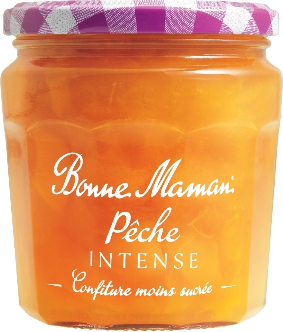 Confiture Bonne maman pêche intense