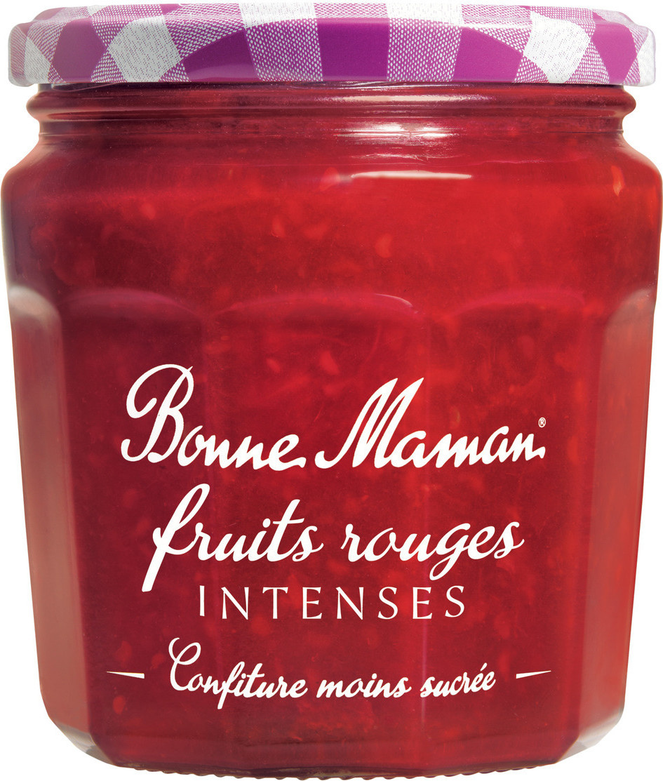 Confiture Bonne maman fruits rouges intenses