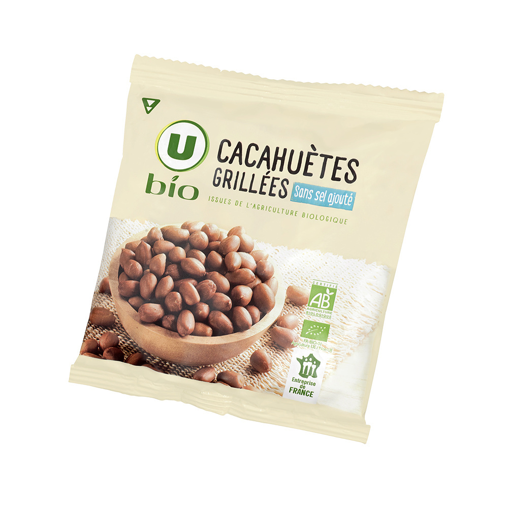 Organic U roasted peanuts