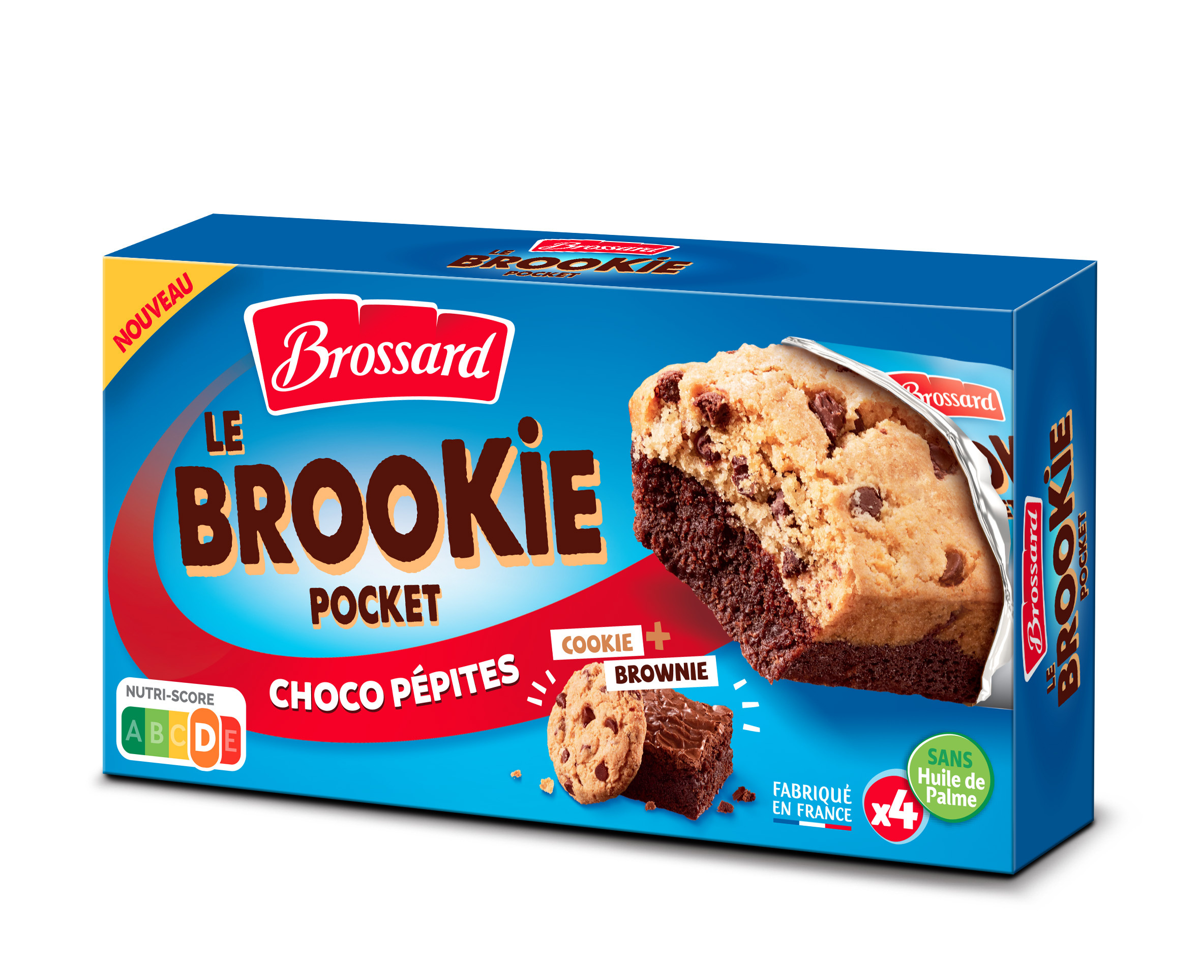 Brossard le brookie pocket choco pépites 