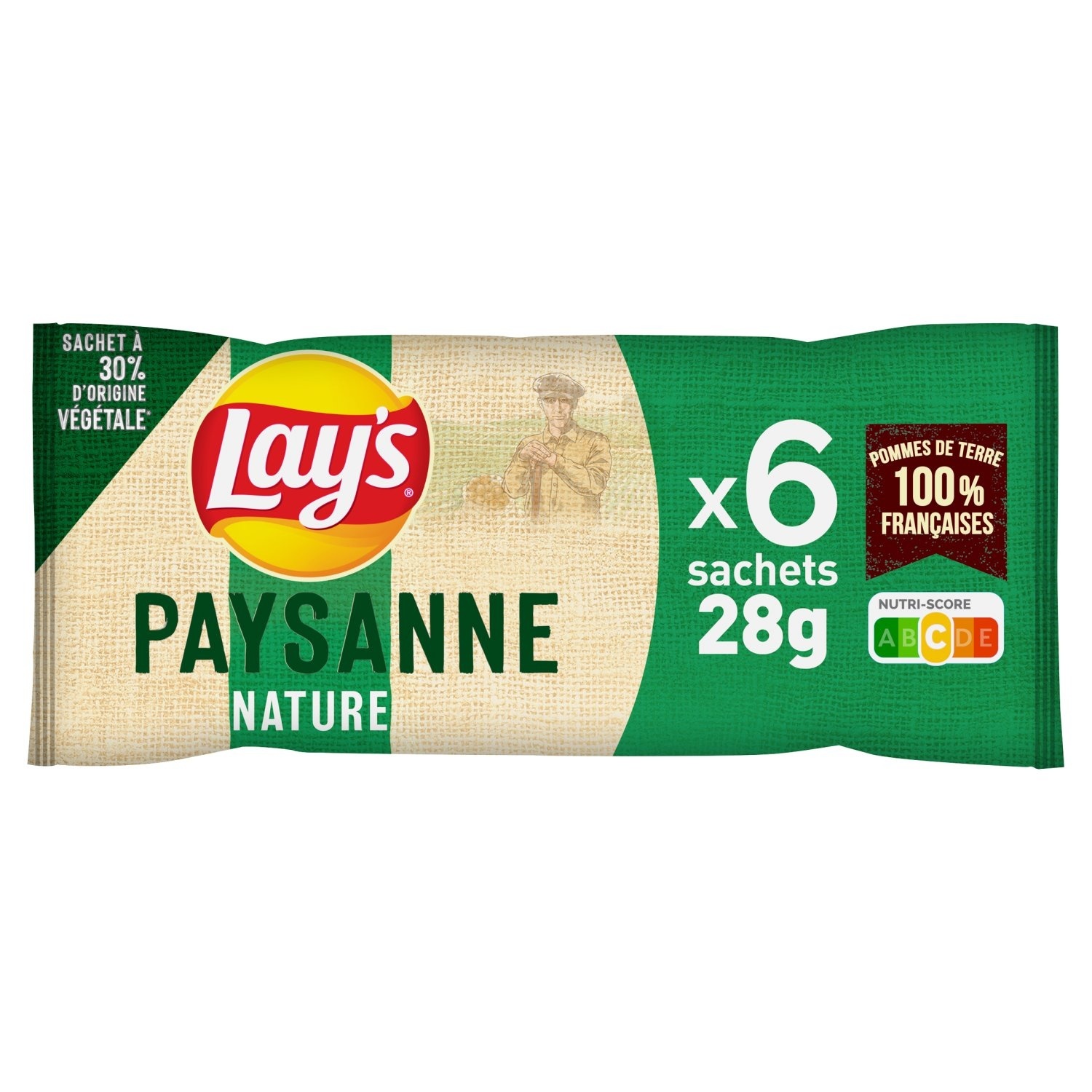 Lay's plain potato chips
