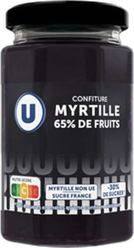 Confiture Myrtilles U