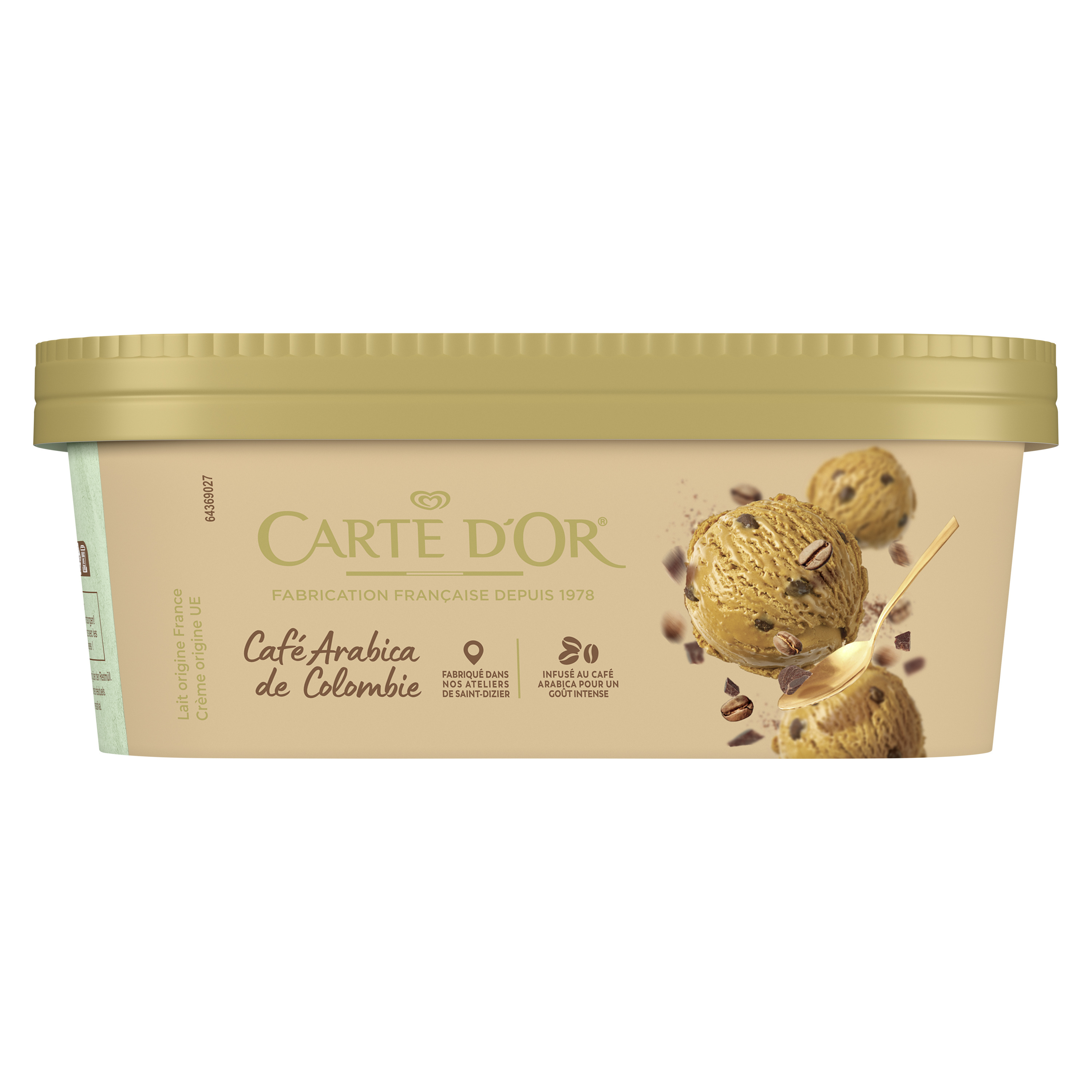 Glace Café de Colombie Carte D'or