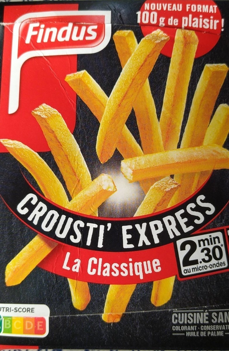 Findus quick fries the classic
