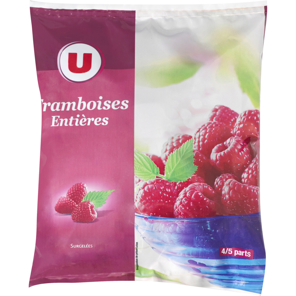 Whole raspberries U