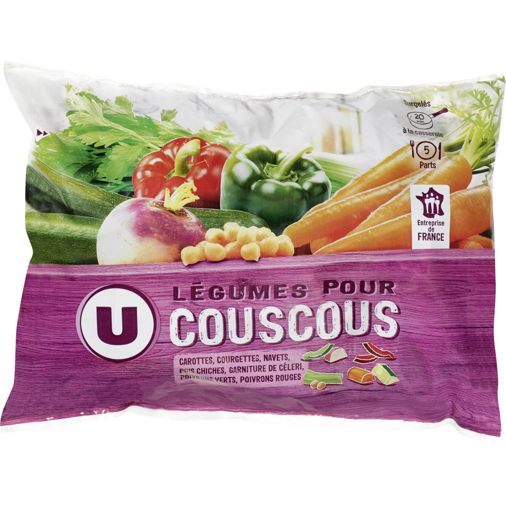 Vegetables for couscous U