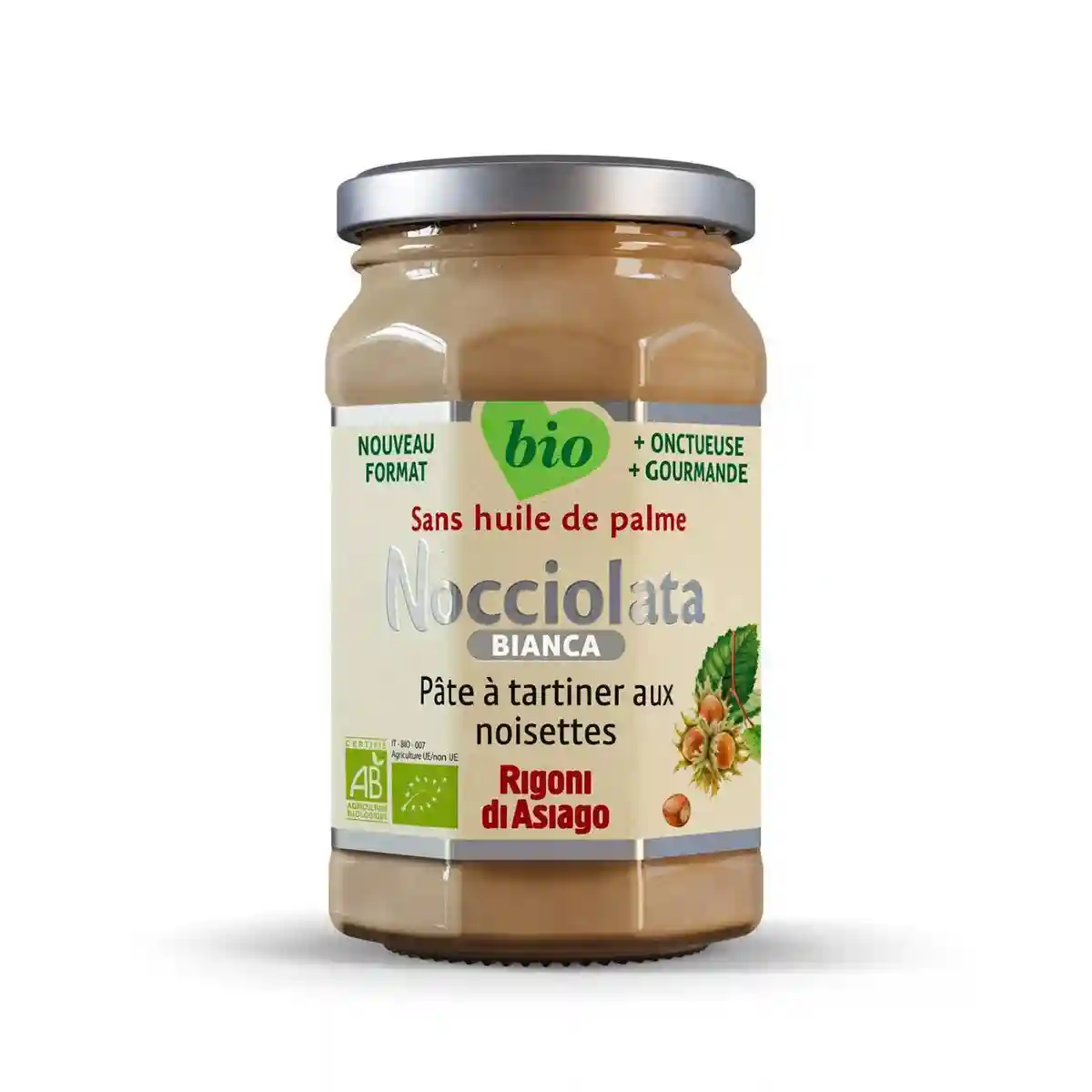 Nocciolata Bianca pates à tartiner bio