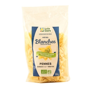 Penne blanches