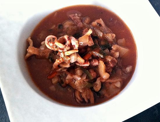 Octopus Fricassee