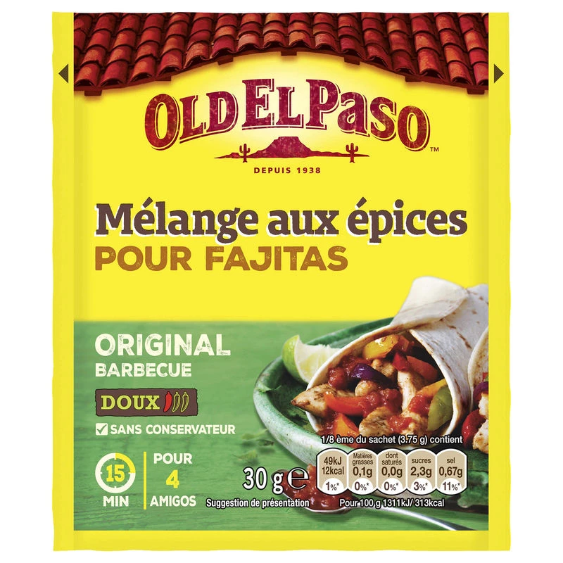 Old El paso fajita spice mix