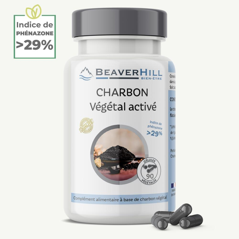 VEGETABLE CHARCOAL ACTIVE DETOX 120 CAPSULES 
