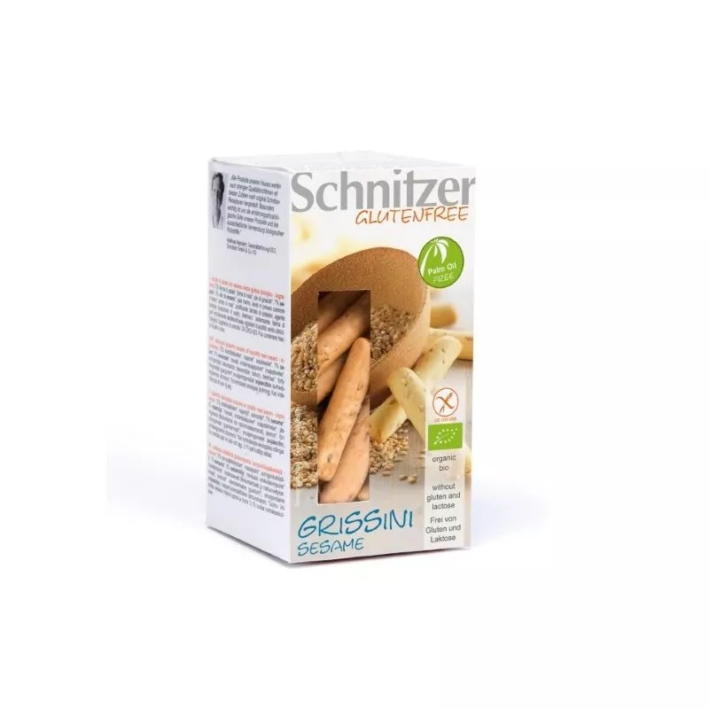 Crackers Epeautre Sesame Schnitzer Sans Gluten