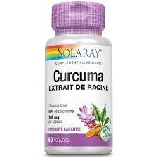 Curcuma Solaray 300 Mg 60 Caps