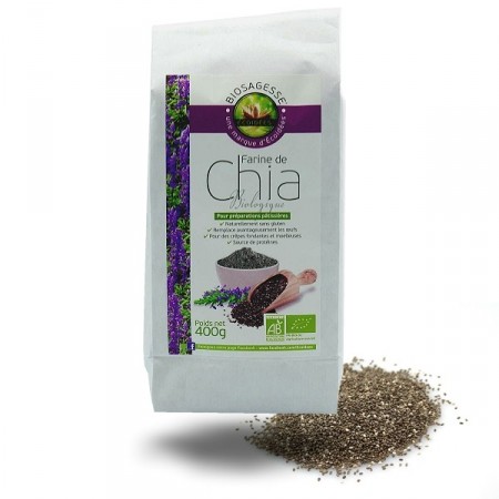 Farine De Chia Bio 400g - Ecoidees