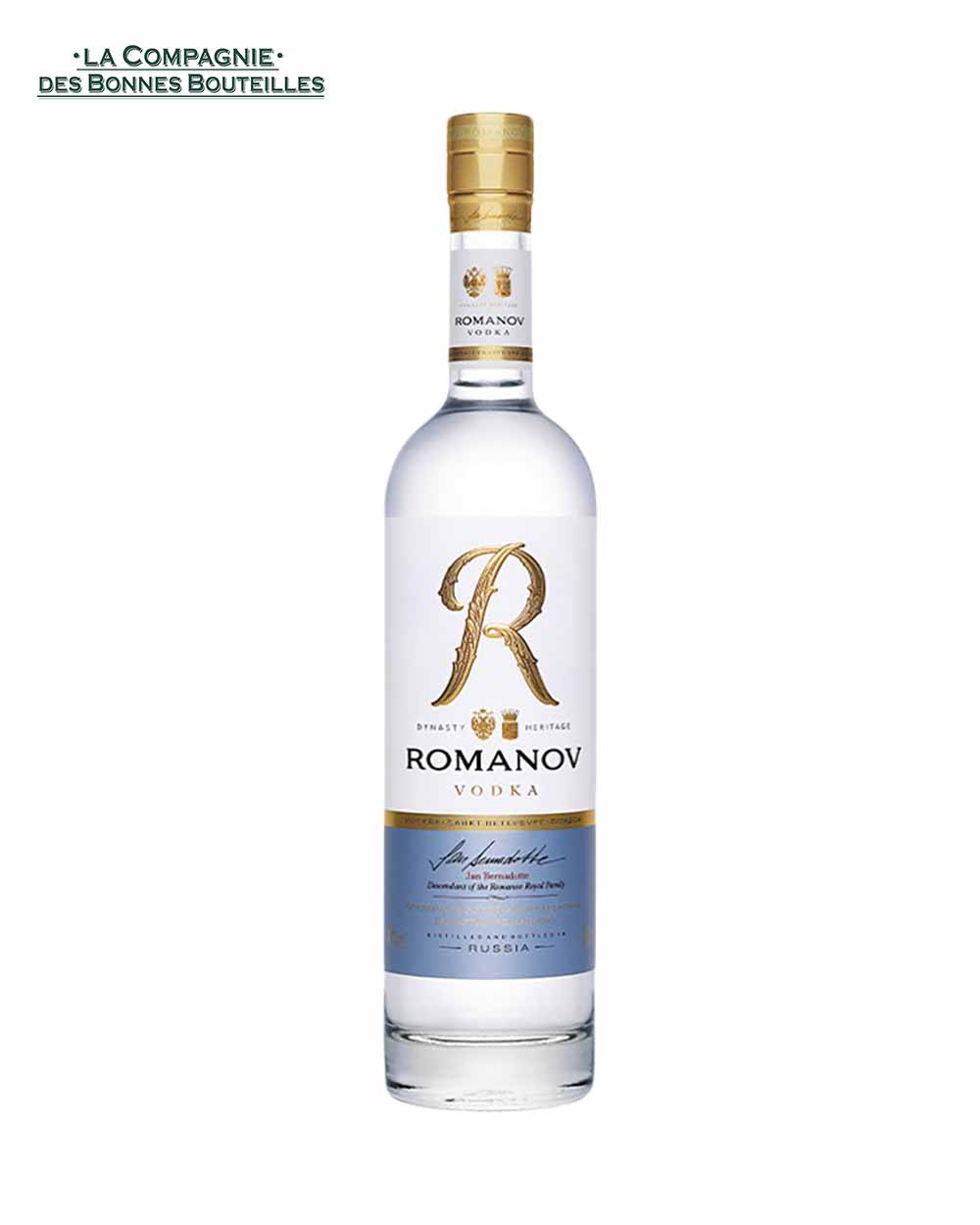 Romanov russie, vodka, 40%, 70cl