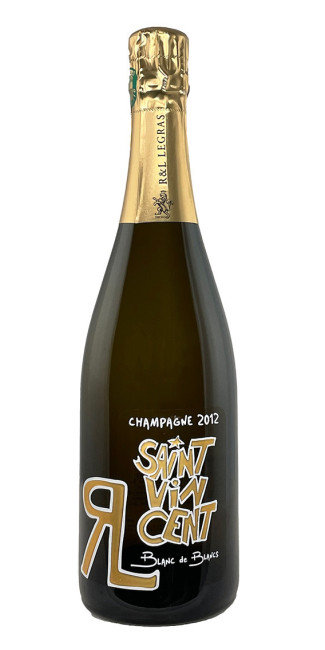 Champagne legras, vintage saint vincent 2012 grand cru, 75cl