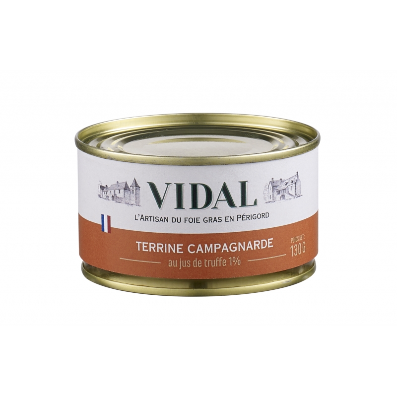Vidal Terrine Campagne Truffe 130g
