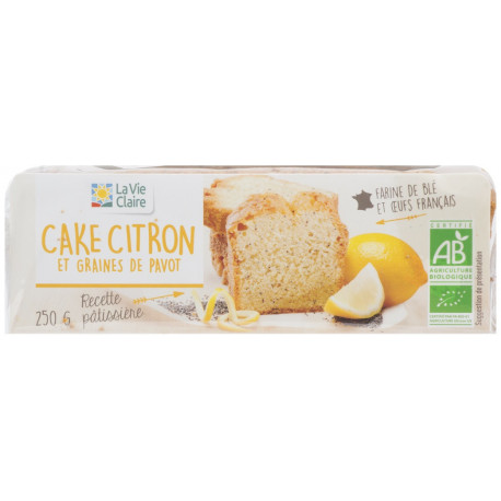 LEMON POPPY CAKE 250 G   