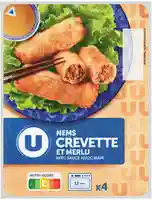 Shrimp spring rolls