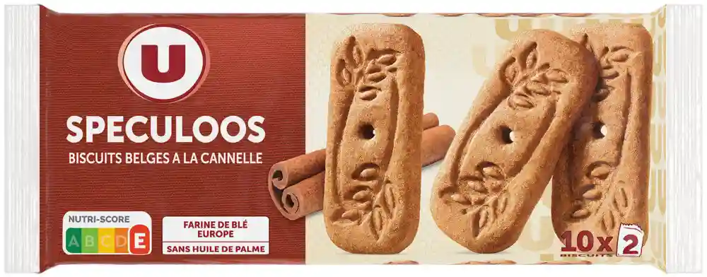 Spéculoos biscuits belge canelle U