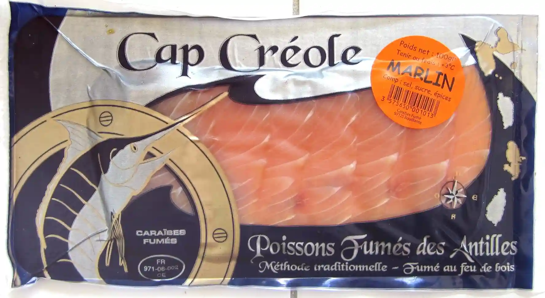 Marlin fumé des Antilles