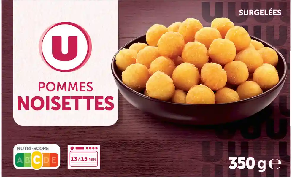 Baked hazelnut potatoes U