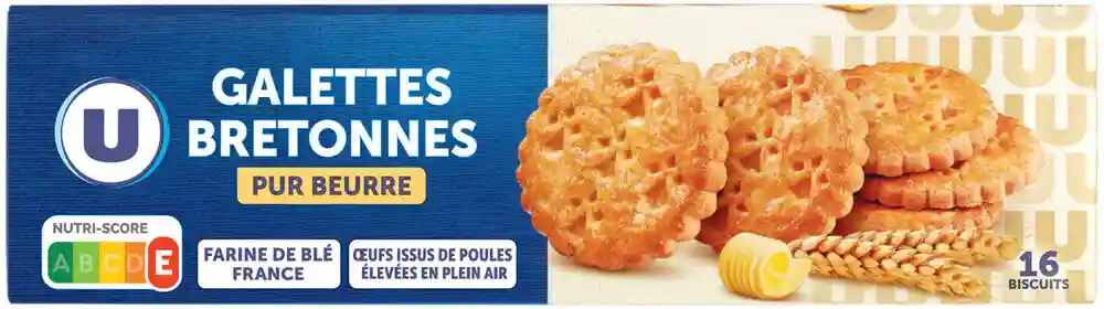 Galettes bretonnes pur beurre U