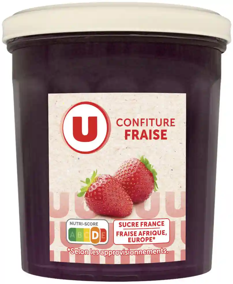 Confiture de fraises U